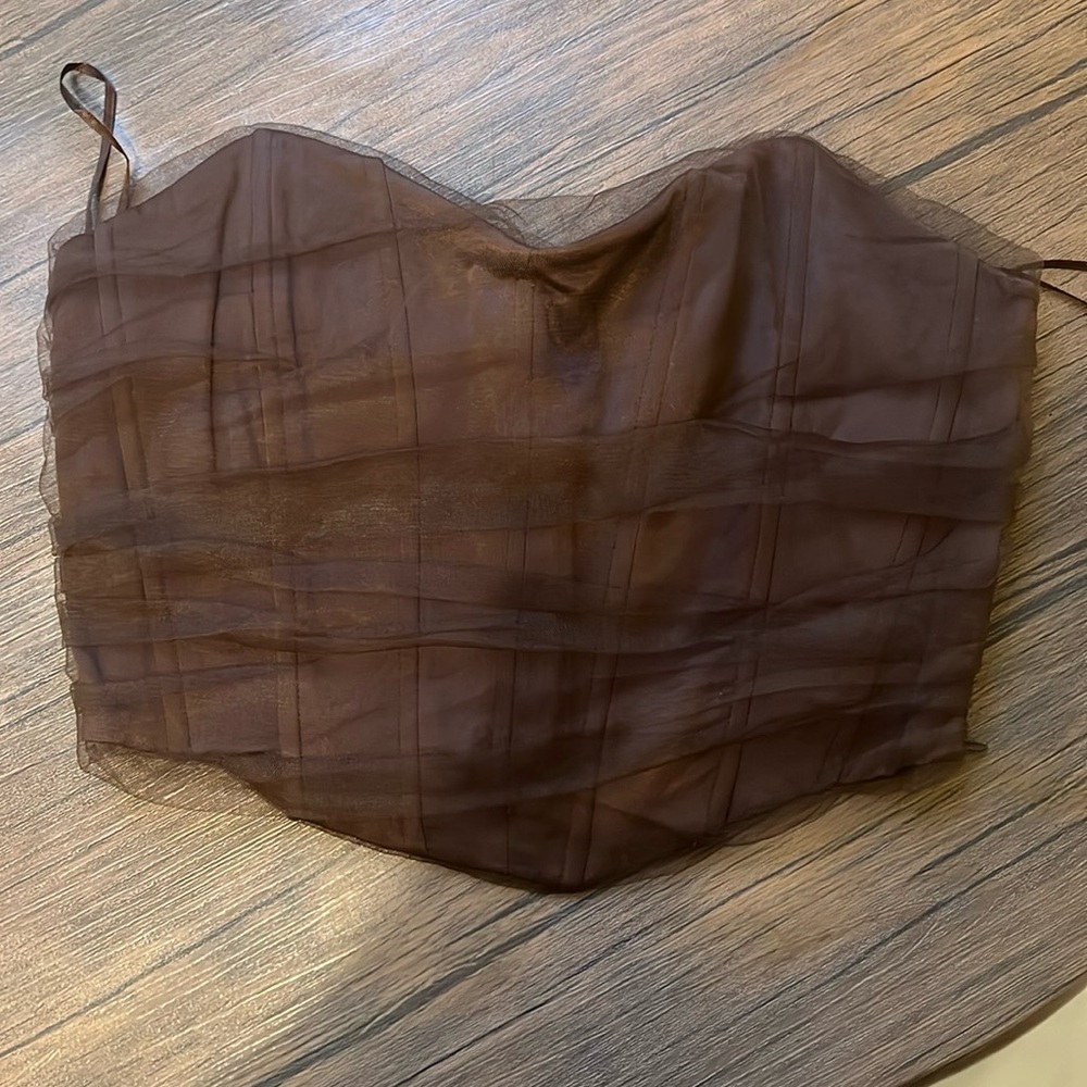 tulle corset